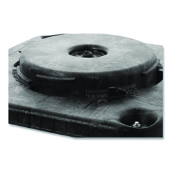 Brute Container Square Dolly, 300 lb Capacity, 17.25 x 6.25,