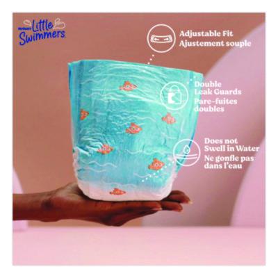 Little Swimmers, Size 5-6, 32 lbs and Up, 10/Pack, 8 Packs/C