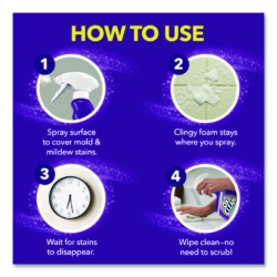 Plus Bleach Mold and Mildew Stain Remover, Citrus Scent, 30