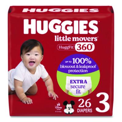 Little Movers HuggFit 360 Degree, Size 3, 16 lbs to 28 lbs, 