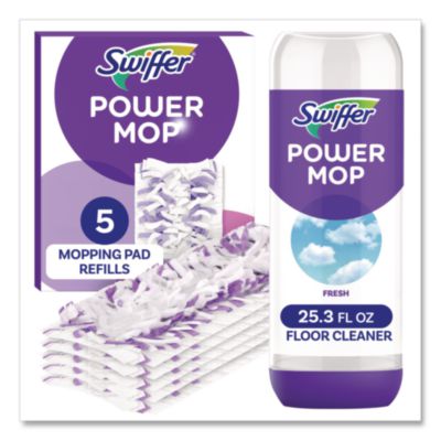 PowerMop Cleaning Solution and Pads Refill Pack, Lavender Sc