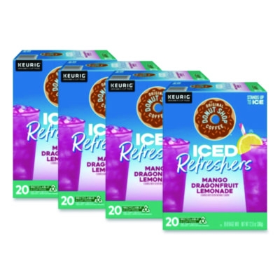 ICED Refreshers K-Cup Pods, Mango Dragonfruit Lemonade, 20/B