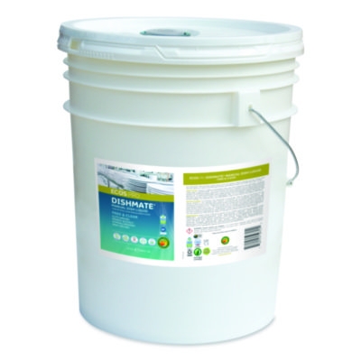 Dishmate Manual Dish Liquid, Free and Clear, 5 gal Pail