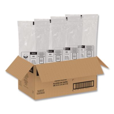 Compostable Paper Dinnerware, ProPlanet Seal, Plate, 8.5" di