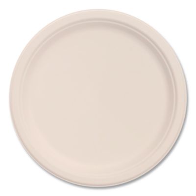 Compostable Molded Fiber Dinnerware, ProPlanet Seal, Plate,