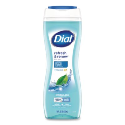Body Wash, Spring Water Scent, 16 oz, 6/Carton