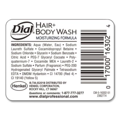 Hair + Body Wash Refill for Versa Dispenser, Neutral Scent,