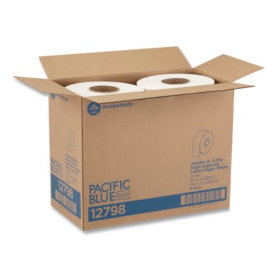 envision Jumbo Jr. Bathroom Tissue Roll, Septic Safe, 2-Ply,