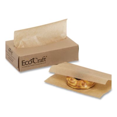 Ecocraft Interfolded Dry Wax Deli Sheets, 6 X 10.75, Natural
