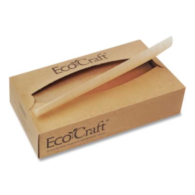 Ecocraft Interfolded Dry Wax Deli Sheets, 6 X 10.75, Natural