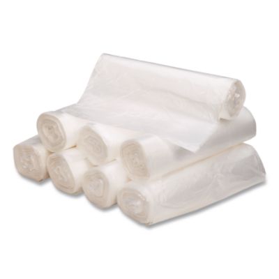 Linear Low-Density Can Liners, 56 gal, 0.9 mil, 43" x 47", C