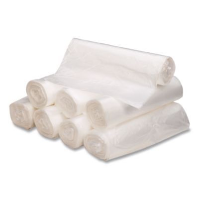 Linear Low-Density Can Liners, 16 Gallon, 0.6 mil, 24" x 33"