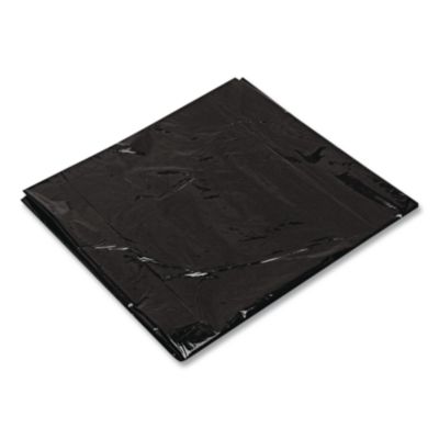 Low-Density Can Liners, 33 gal, 1.6 mil, 23" x 39", Black, F