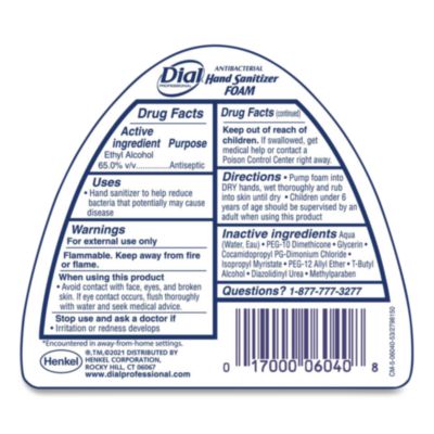 Antibacterial Foam Hand Sanitizer, 15.2 Oz Pump Bottle, Frag