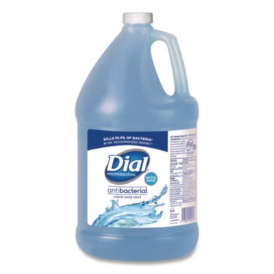 Antibacterial Liquid Hand Soap, Spring Water Scent, 1 gal, 4