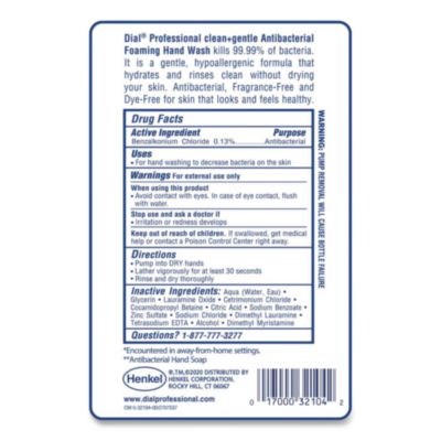 Clean+Gentle Antibacterial Foaming Hand Wash Refill for FIT
