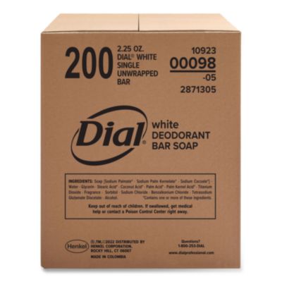 Antibacterial Deodorant Bar Soap, Clean Fresh Scent, 2.5 oz,