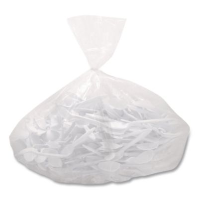 Style Setter Medium Weight Polypropylene Cutlery, Teaspoon,