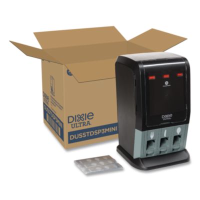 Tri-Tower Mini Dispenser, Holds Forks/Knives/Spoons or Spork