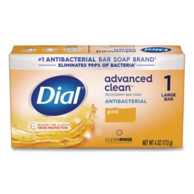 Deodorant Bar Soap, Iconic Dial Gold Fragrance, 4 oz, 36/Car