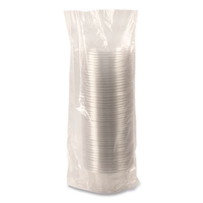 Recycleware Deli Containers, 5 oz, 3.6 x 2.6 x 1.8, Clear, P