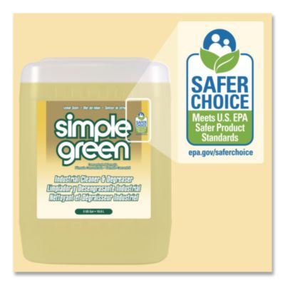 Industrial Cleaner and Degreaser, Lemon Scent, 5 gal Pail
