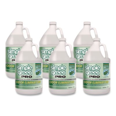 Pro Odor Eliminator, Eucalyptus Scent, 1 gal Bottle, 6/Carto