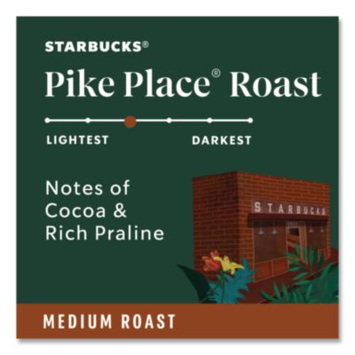 Pike Place Coffee K-Cups Pack, 24/box