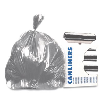 Linear Low-Density Can Liners, 55 gal, 1.7 mil, 39" x 56", S