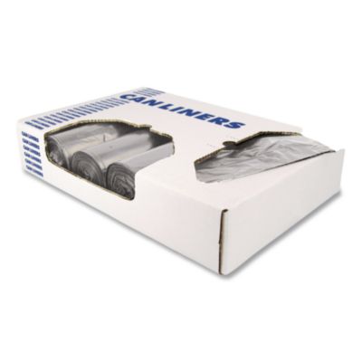 Linear Low-Density Can Liners, 55 gal, 1.7 mil, 39" x 56", S