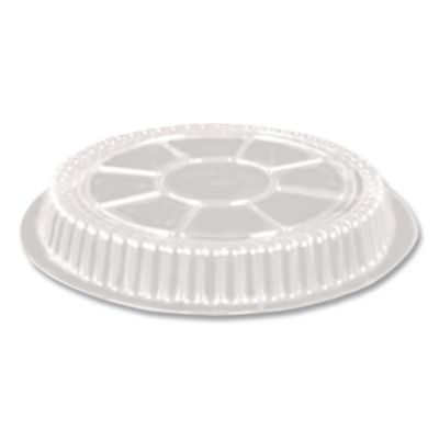 Plastic Dome Lids, Fits Round Pan 2047, 7" Diameter x 0.88"