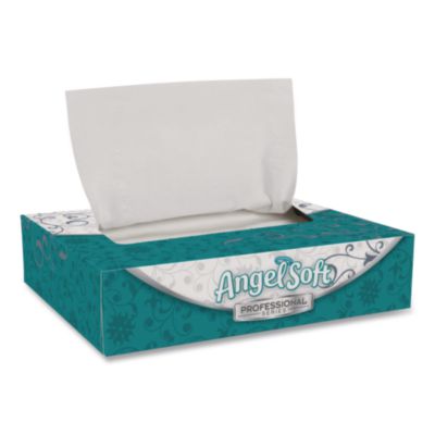 Angel Soft ps Facial Tissue, 2-Ply, White, 50 Sheets/Box, 60