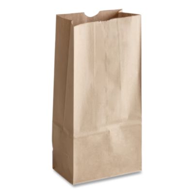 Grocery Paper Bags, 16# Size, Heavy-Duty, 50# Basis Weight,