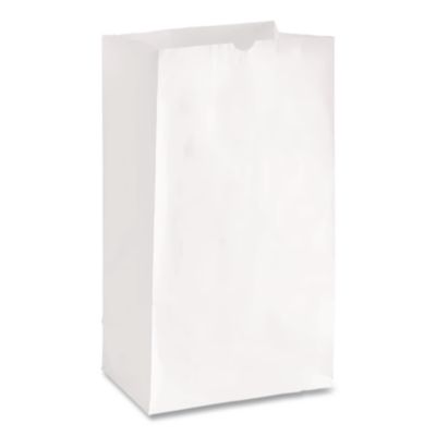 Grocery Paper Bags, 16# Size, 40# Basis Weight, 7.75" x 4.75