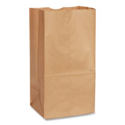Grocery Paper Bags, 5# Size, Extra-Heavy-Duty, 50# Basis Wei