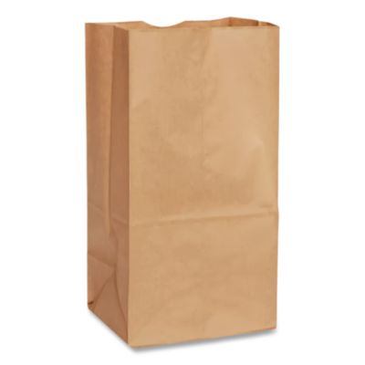 Grocery Paper Bags, 6# Size, Extra-Heavy-Duty, 50# Basis Wei