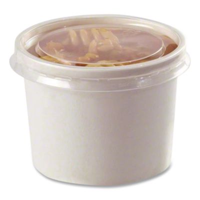 Plastic High Heat Vented Lid, Fits 16 oz to 32 oz Containers