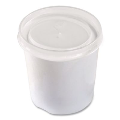 Plastic High Heat Vented Lid, Fits 16 oz to 32 oz Containers