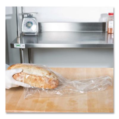Food Bags, 5.5 gal, 10" x 8" x 24", Clear, 500/Carton