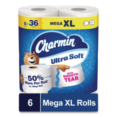Ultra Soft Bathroom Tissue, Septic Safe, 2-Ply, White, 312 S