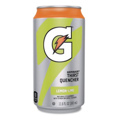 Thirst Quencher Can, Lemon-Lime, 11.6 oz Can, 24/Carton