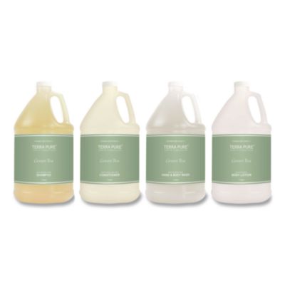 Terra Pure Shampoo Gallon, Green Tea Lemongrass Scent, 1 gal