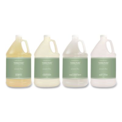 Terra Pure Body Wash Gallon, Green Tea Lemongrass, 1 gal Bot