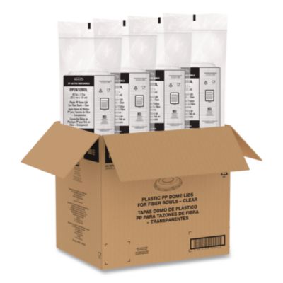 Dome Covers and Lids, For 24 oz to 32 oz Containers, 8.28" D