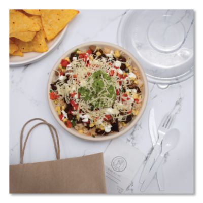 Dome Covers and Lids, For 24 oz to 32 oz Containers, 8.28" D