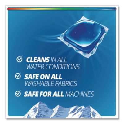 4-in-1 HE Laundry Detergent Pacs, Fresh Mountain Breeze Scen