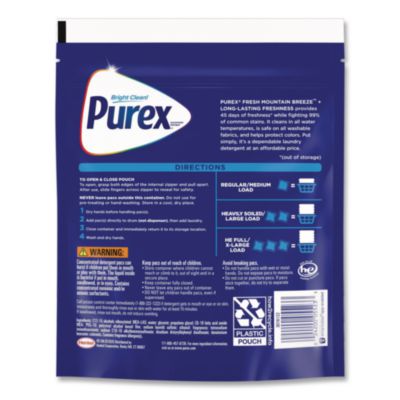 4-in-1 HE Laundry Detergent Pacs, Fresh Mountain Breeze Scen