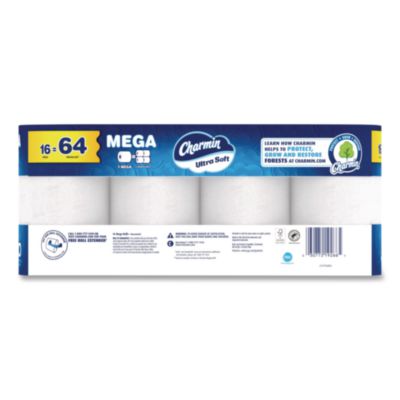 Ultra Soft Bathroom Tissue, Septic Safe, 2-Ply, White, 208 S