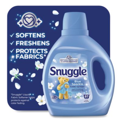 Blue Sparkle Cuddle-Up Fresh Liquid Fabric Conditioner, 66 o