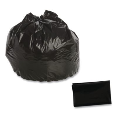 Insect-Repellent Trash Bags, 35 Gal, 2 Mil, 33" X 45", Black